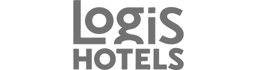 Logo Logis Hôtels partenaire du domaine de la Régalière à Anduze